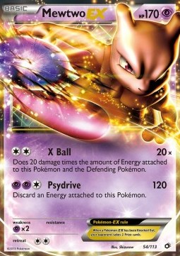 Mewtwo EX - Legendary Treasures #54/113