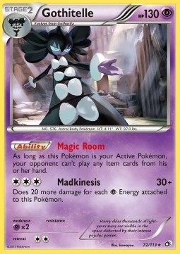 Gothitelle - Legendary Treasures #72/113
