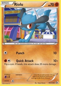 Riolu - Legendary Treasures #79/113