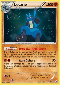 Lucario - Legendary Treasures #80/113