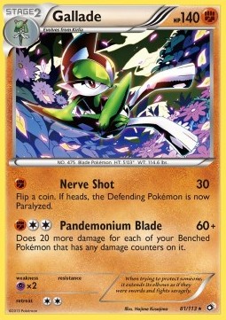 Gallade - Legendary Treasures #81/113