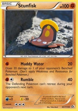 Stunfisk - Legendary Treasures #83/113