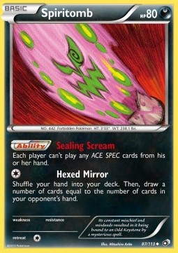 Spiritomb - Legendary Treasures #87/113