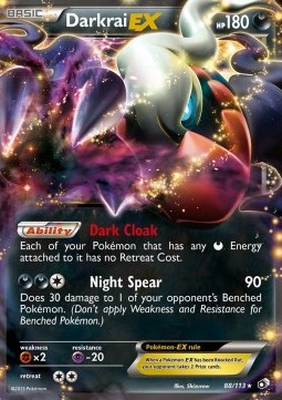 Darkrai EX - Legendary Treasures #88/113