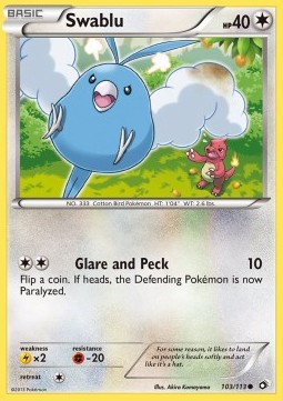 Swablu - Legendary Treasures #103/113
