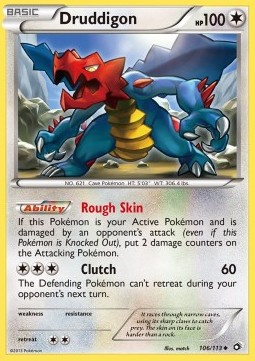 Druddigon - Legendary Treasures #106/113