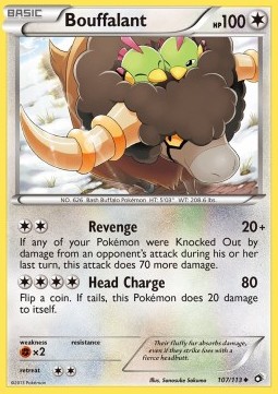 Bouffalant - Legendary Treasures #107/113