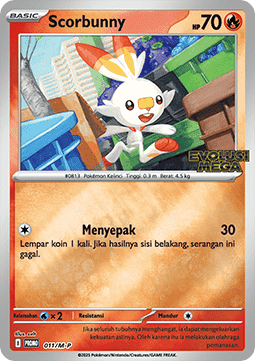 Scorbunny - M-P Indonesian Promos #011