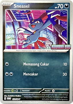 Sneasel - M-P Indonesian Promos #031