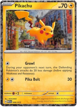 Pikachu McDonald's Match Battle 2023 #23006