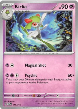 Kirlia McDonald's Match Battle 2023 #23015