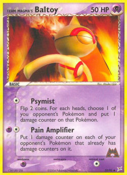 Team Magma's Baltoy EX Team Magma vs Team Aqua #32