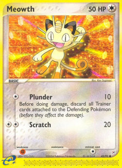 Meowth - EX Team Magma vs Team Aqua #42