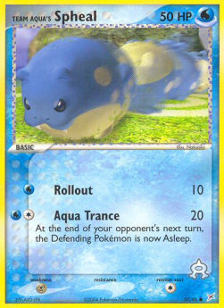 Team Aqua's Spheal EX Team Magma vs Team Aqua #57