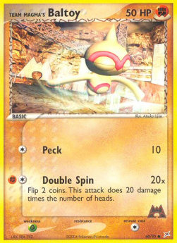 Team Magma's Baltoy EX Team Magma vs Team Aqua #60