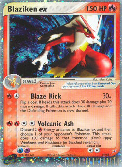 Blaziken ex - EX Team Magma vs Team Aqua #89