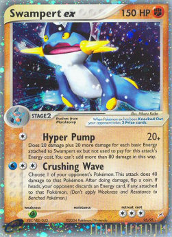 Swampert ex - EX Team Magma vs Team Aqua #95