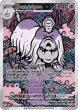 Houndstone - Mega Evolution ID/TH #140