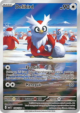 Delibird - Mega Evolution ID/TH #148