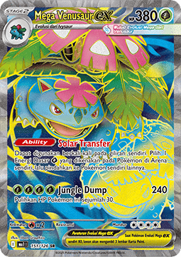 Mega Venusaur ex Mega Evolution ID/TH #151