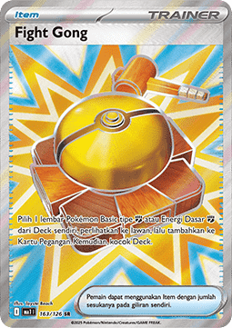 Fighting Gong Mega Evolution ID/TH #163