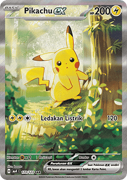 Pikachu ex - Void Blast #173