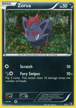 Zorua McDonald's Collection 2011 #119/12