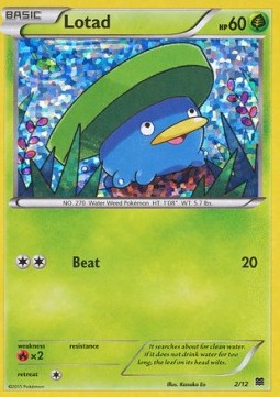 Lotad McDonald's Collection 2015 #152/12