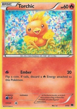 Torchic McDonald's Collection 2015 #153/12