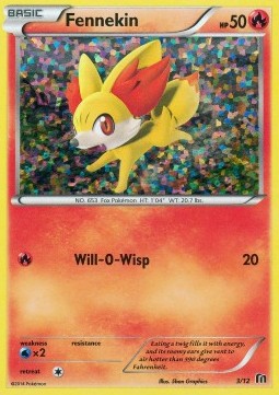 Fennekin McDonald's Collection 2016 #163/12
