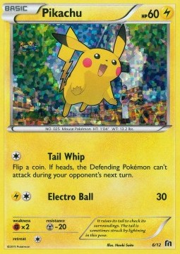 Pikachu McDonald's Collection 2016 #166/12