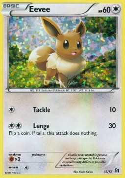 Eevee McDonald's Collection 2016 #612/12