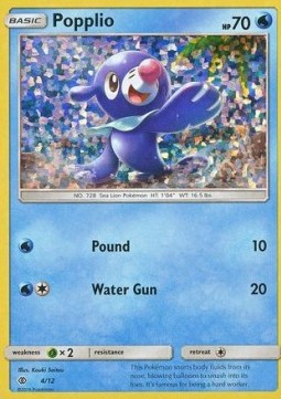 Popplio McDonald's Collection 2017 #174/12