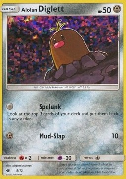 Alolan Diglett McDonald's Collection 2017 #179/12
