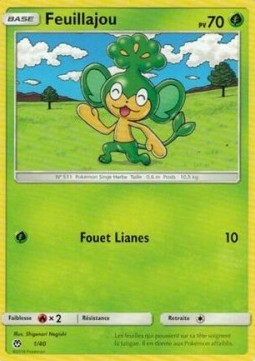 Pansage McDonald's Collection 2018 FR #181