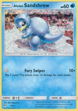 Alolan Sandshrew McDonald's Collection 2019 #194/12