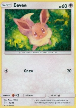 Eevee McDonald's Collection 2019 #912/12