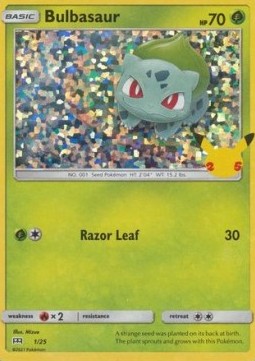 Bulbasaur McDonald's Collection 25th Anniversary #2
