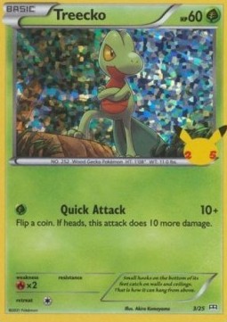 Treecko McDonald's Collection 25th Anniversary #2