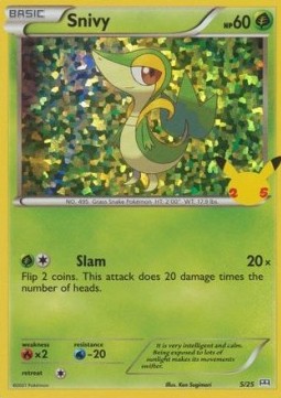 Snivy McDonald's Collection 25th Anniversary #2