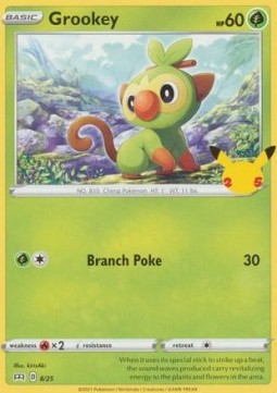 Grookey McDonald's Collection 25th Anniversary #1