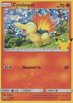 Cyndaquil McDonald's Collection 25th Anniversary #2
