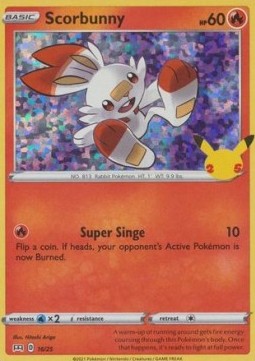 Scorbunny McDonald's Collection 25th Anniversary #2