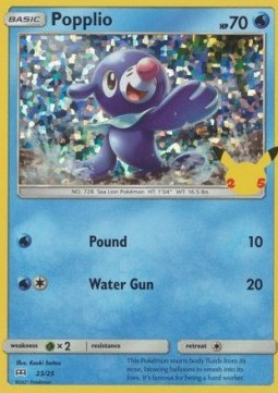 Popplio McDonald's Collection 25th Anniversary #2