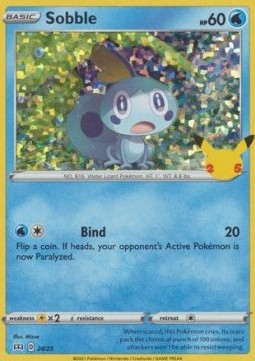 Sobble McDonald's Collection 25th Anniversary #2