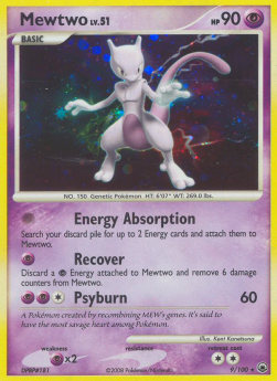 Mewtwo Lv.51 Majestic Dawn #9/100