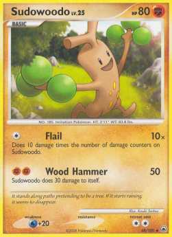 Sudowoodo Lv.25 Majestic Dawn #48/100