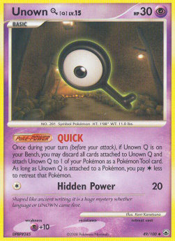 Unown Lv.15 Majestic Dawn #49/100