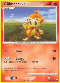 Chimchar Lv.6 Majestic Dawn #56/100