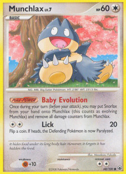 Munchlax Lv.7 Majestic Dawn #68/100